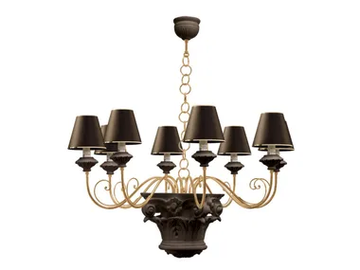 5475 - Wooden chandelier by Carpanese Home - view 2